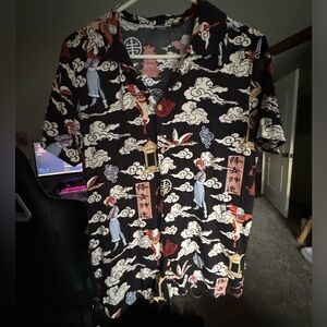 Official Avatar: The Last Airbender Button Up Shirt